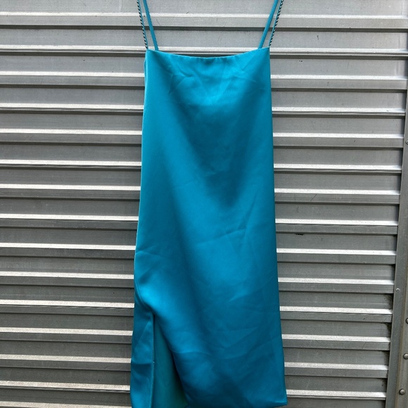 The Attico Satin mini dress - Picture 1 of 5